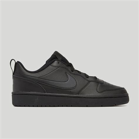 nike court borough low 2 sneakers zwart kinderen|kids court borough low 2.